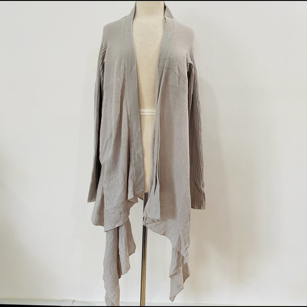 Rick Owens asymmetrical cardigan